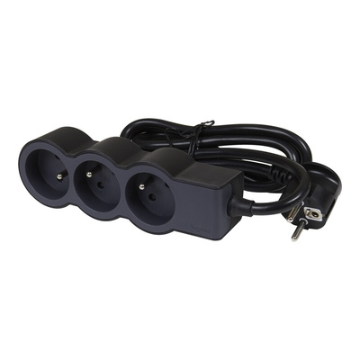 Legrand 1.5m 3 Socket Type E - French Extension Lead
