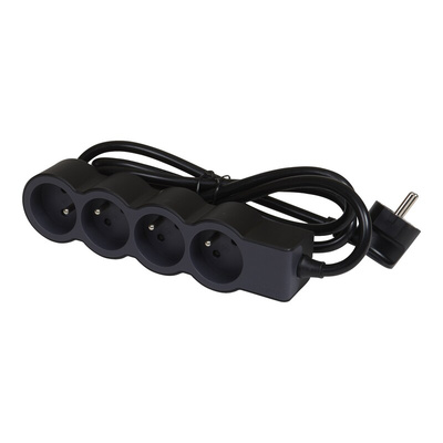 Legrand 1.5m 4 Socket Type E - French Extension Lead