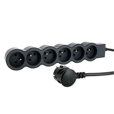 Legrand 1.5m 6 Socket Type E - French Extension Lead