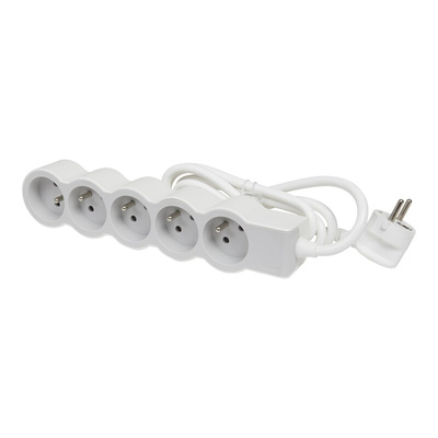 Legrand 3m 5 Socket Type E - French Extension Lead
