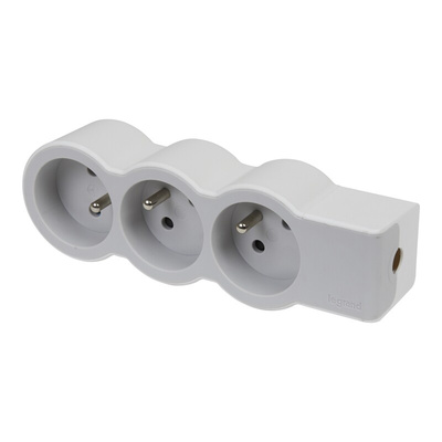 Legrand 3 Socket Type E - French Extension Lead