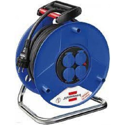 brennenstuhl 25m 4 Socket Type E - French Cable Reel