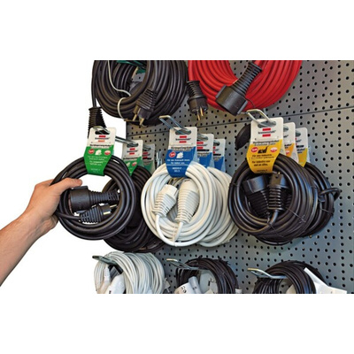brennenstuhl 5m 1 Socket Type E - French Extension Lead, 230 V, IP20