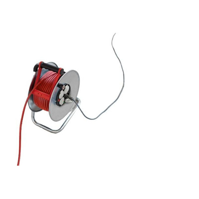 brennenstuhl 40m 4 Socket Type E - French Extension Reel, 230 V, IP44