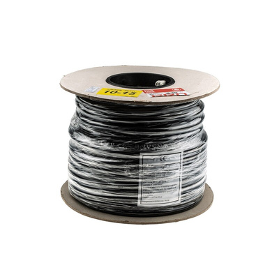RS PRO 4 Core Power Cable, 2.5 mm², 50m, Black CPE Sheath, 25 A, 450 V, 750 V