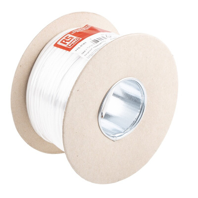 RS PRO 2 Core Power Cable, 0.5 mm², 100m, White PVC Sheath, 2192Y, 3 A, 300 V