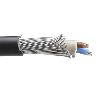 RS PRO 2 Core Power Cable, 2.5 mm² Armoured PVC Sheath, 1000, 600 V