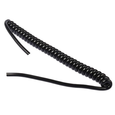 RS PRO 18 Core Power Cable, 0.14 mm², 0.5m, Black TPU Sheath, Coiled, 250 V