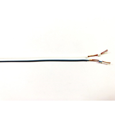 RS PRO 2 Core Power Cable, 0.5 mm², 100m PVC Sheath, 300 V