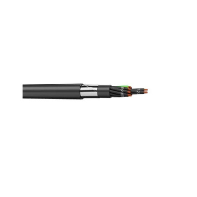 AXINDUS 27 Core Armoured Cable, 1.5 mm², 100m Armoured, Black Polyvinyl Chloride PVC Sheath, Armoured, 1 kV