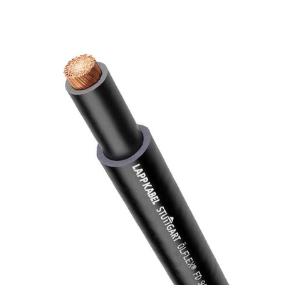 Lapp 1 Core Power Cable, 25 mm², 100m, Black Polyvinyl Chloride PVC Sheath, Single Core, 1 kV