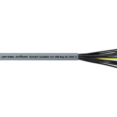 Lapp 12 Core Power Cable, 1.5 mm², 100m, Grey Polyvinyl Chloride PVC Sheath, Flexible Multicore, 500 V ac