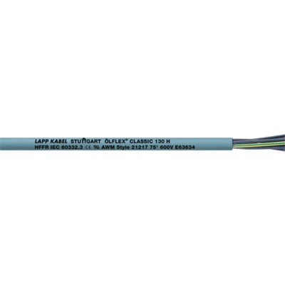 Lapp 2 Core Power Cable, 0.5 mm², 100m, Grey Halogen Free Compound Sheath, Flexible Multicore, 600 V ac