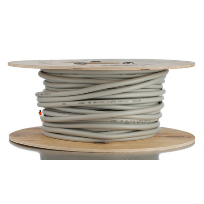 Lapp 7 Core Power Cable, 1.5 mm², 50m, Grey PVC Sheath, 19 A, 500 V