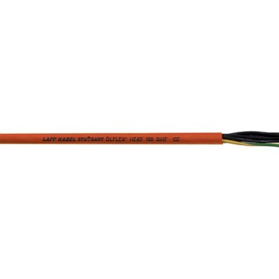 Lapp 2 Core Power Cable, 1.5 mm², 50m, Brown/Red Silicone Sheath, Multicore, 500 V