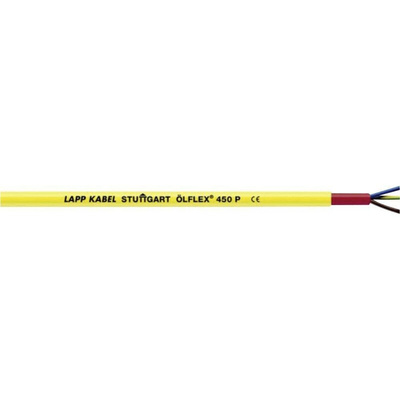 Lapp 4 Core Power Cable, 1.5 mm², 50m, Yellow Polyurethane PUR Sheath, 500 V