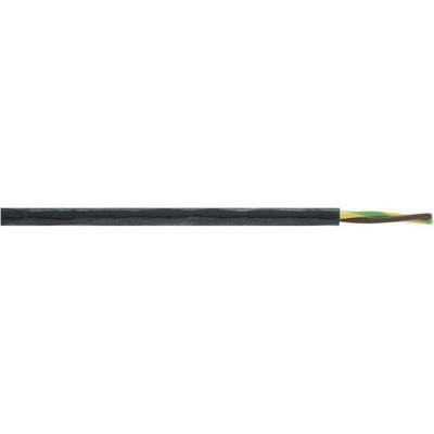 Lapp 2 Core Power Cable, 0.75 mm², 50m, Black Polytetrafluoroethylene PTFE Sheath, 500 V