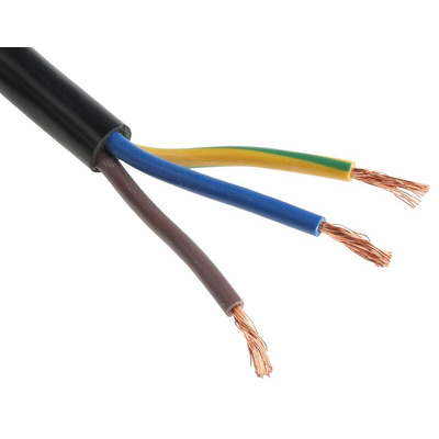 RS PRO Unterminated Type I Australian Plug Power Cord, 2.5m