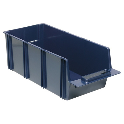 Raaco PP Storage Bin Storage Bin, 161mm x 210mm, Blue