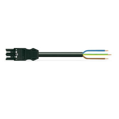 Wago Straight WINSTA Socket to Straight WINSTA Plug Power Cord, 3m