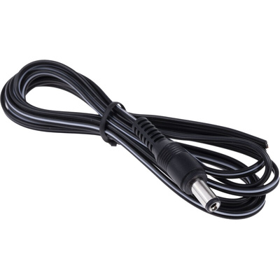 RS PRO 2.1mm DC Power Plug to Unterminated Power Cord, 1.8m