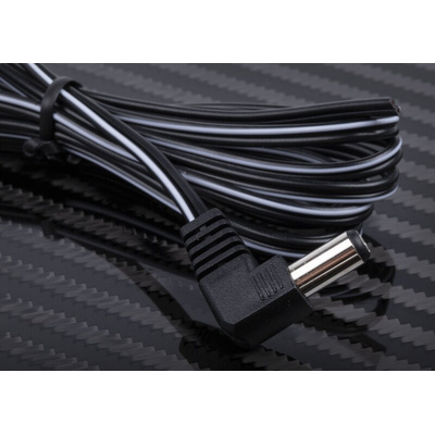 RS PRO 2.1mm DC Power Plug to Unterminated Power Cord, 1.8m