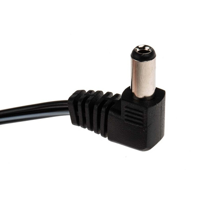 RS PRO 2.5mm DC Power Plug to Unterminated Power Cord, 1.8m
