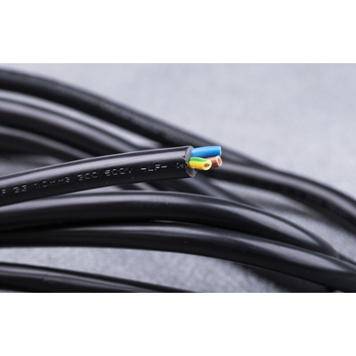 RS PRO IEC C13 Socket to Unterminated Socket Power Cord, 2m