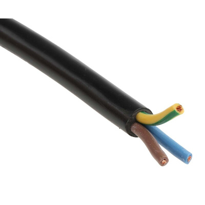 RS PRO IEC C13 Socket to Unterminated Power Cord, 2m