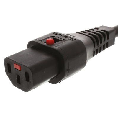 Schaffner IEC C13 Socket to CEE 7/7 Plug Power Cord
