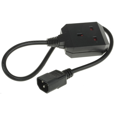 APC IEC C14 Type G UK Socket Power Cord