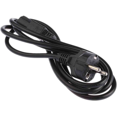 Phihong IEC C13 Socket to CEE 7/7 Plug Power Cord, 1.8m