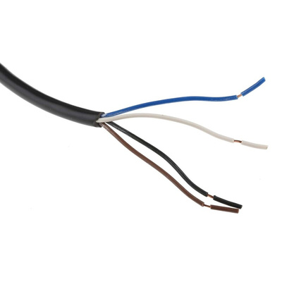 RS PRO Right Angle Female 4 way M12 to Unterminated Sensor Actuator Cable, 5m