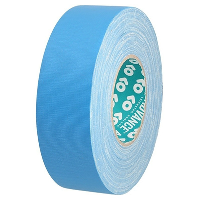 Advance Tapes AT160 Matt Blue Cloth Tape, 15mm x 50m, 0.33mm Thick