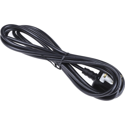 RS PRO Unterminated Type G UK Plug Power Cord, 3m