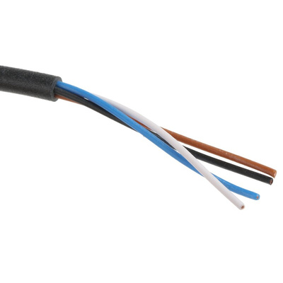 ifm electronic Female 4 way M12 to Unterminated Sensor Actuator Cable, 5m