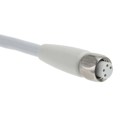 Sick Straight Female 4 way M8 to 4 way Unterminated Sensor Actuator Cable, 2m