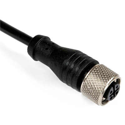 RS PRO Straight Female 5 way M12 to Unterminated Sensor Actuator Cable, 5m