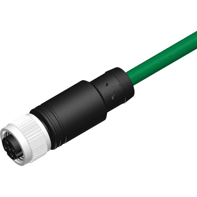 RS PRO 4 way M12 to Unterminated Cable
