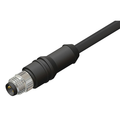 RS PRO Straight Male 4 way M8 to Unterminated Sensor Actuator Cable, 2m