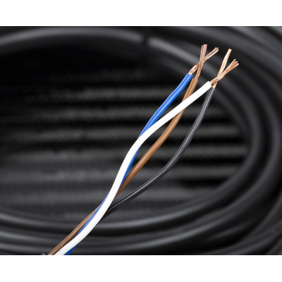 RS PRO Right Angle Female 4 way M12 to Unterminated Sensor Actuator Cable, 10m