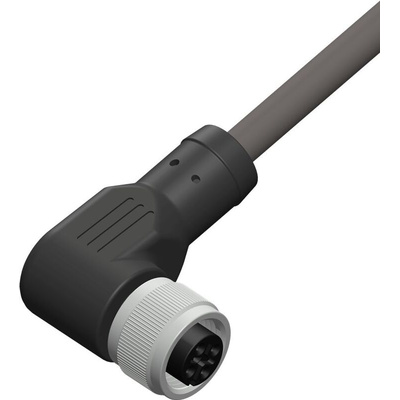 RS PRO Right Angle Female 4 way M12 to Unterminated Sensor Actuator Cable, 2m