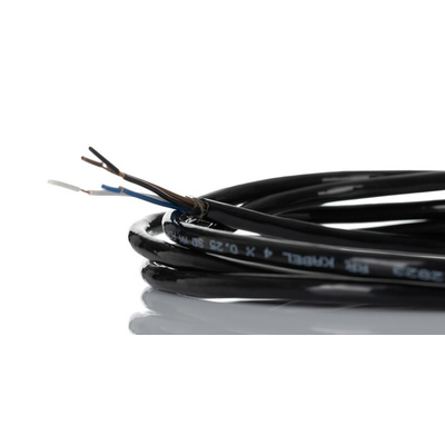 RS PRO Straight Male M12 to Unterminated Sensor Actuator Cable, 2m