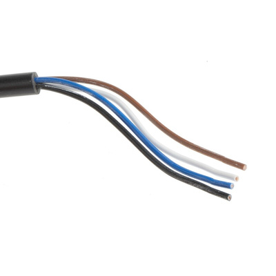 Brad from Molex Straight Female 4 way M8 to Unterminated Sensor Actuator Cable, 2m