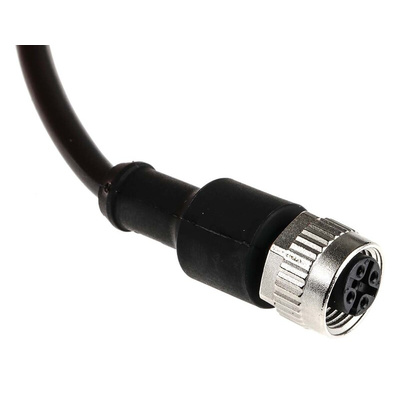binder Straight Female 4 way M12 to Unterminated Sensor Actuator Cable, 5m