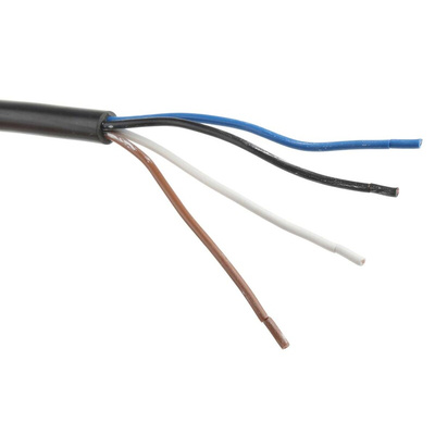 Brad from Molex Straight Female 4 way M12 to Unterminated Sensor Actuator Cable, 2m