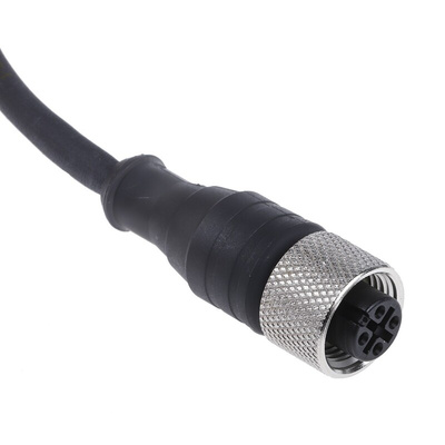 Telemecanique Sensors Straight Female 4 way M12 to Unterminated Sensor Actuator Cable, 5m