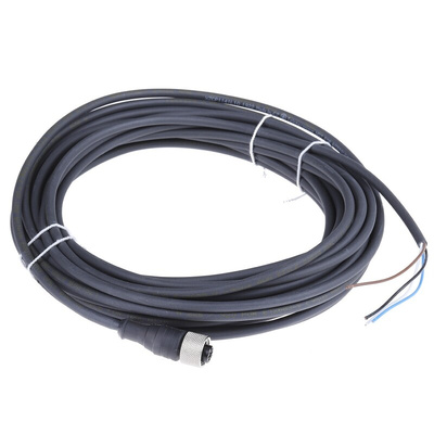 Telemecanique Sensors Straight Female 4 way M12 to Unterminated Sensor Actuator Cable, 10m