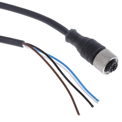 Telemecanique Sensors Straight Female 4 way M12 to Unterminated Sensor Actuator Cable, 10m