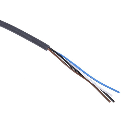 Telemecanique Sensors Right Angle Female 4 way M12 to Unterminated Sensor Actuator Cable, 2m
